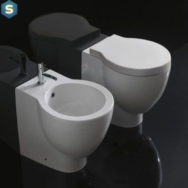 Биде напольное Globo Bowl SB010.BI, Белый