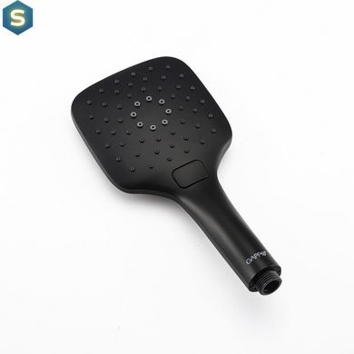 G3217-6 Змішувач для ванни короткий гусак чорний Gappo 1/4, Черный матовый