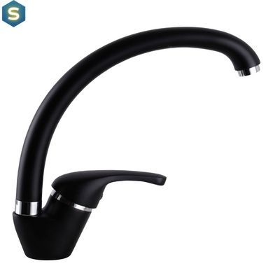 Смеситель для кухни Globus Lux GLSO-0203S-10-BB, Черный матовый