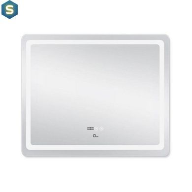 Зеркало Qtap Mideya с антизапотеванием (DC-F910) 1000х800 QT2078F910W, Белый