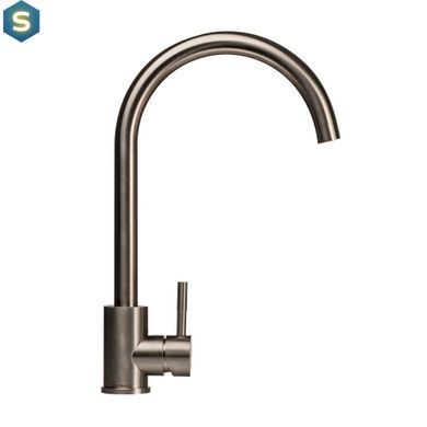 Змішувач для кухні Globus Lux Alpen SUS-203SN, Графитовый хром