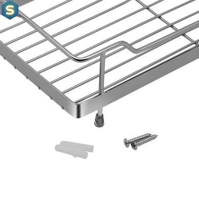 Полка для ванной комнаты Kroner KRM Rizze - ACC330-3 CV022916, Хром