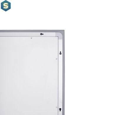 Дзеркало Kroner KRP Spiegel HR4 - 10060 з LED-підсвічуванням та антизапітнінням CV030036, Білий