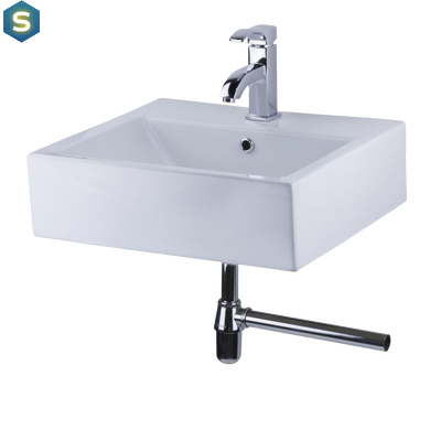 Раковина Devit Quadra 1510132 53 см, Белый