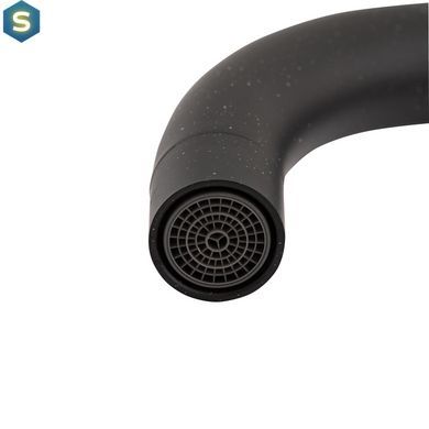 Змішувач для кухні Kroner KRP Edelstahl Klassisch - SCH035 CV023003, Черный матовый