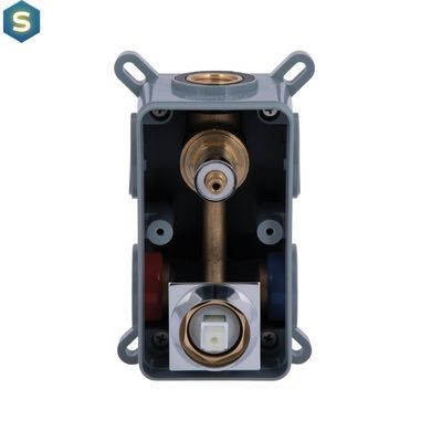 Душова система для душу Qtap Gemini прихованого монтажу на два споживача QTGEM113CRM45696 CRM, Хром