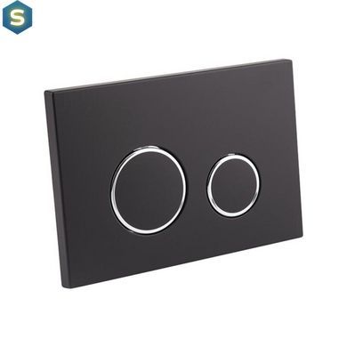Інсталяція прихованого монтажу для унітазу 4 в 1 Qtap Nest ST з круглою панеллю змиву QT0133M425M11V1146MB