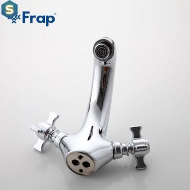 Смеситель для умывальника буксовый Frap 1/10 F1024, Хром