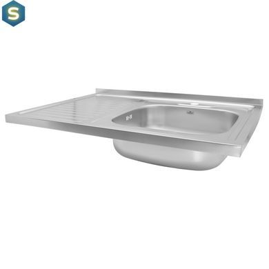 Кухонная мойка Kroner KRP Dekor-6080R (0,6 мм) CV022815, Decor