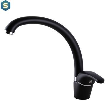 Смеситель для кухни Globus Lux GLSO-0203S-10-BB, Черный матовый