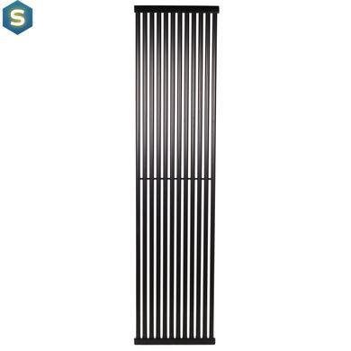 Дизайнерський радіатор Betatherm PS Style 1 H-1800 мм, L-441 мм бічне підключення PS 1180/12 9005M 34, Черный матовый