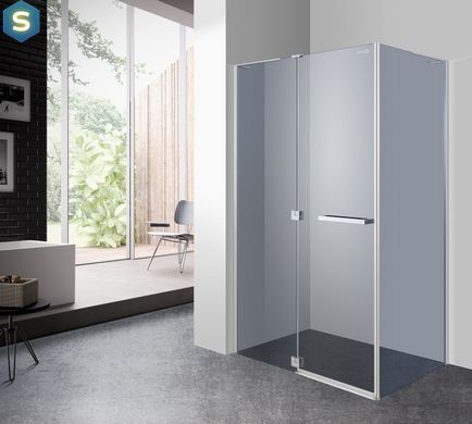 Душевая кабина Eger Megerka 120x80 см (без поддона) тонированное стекло 599-330/1L