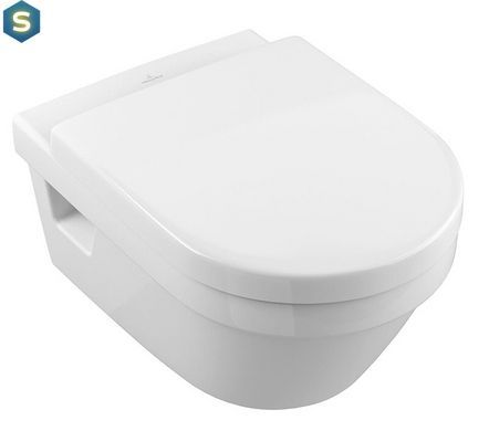 Комплект инсталляция Sanit Ineo Plus 90.733.00..S00 с унитазом Villeroy&Boch Architectura 5684HR01 с сидением Soft Close, Хром