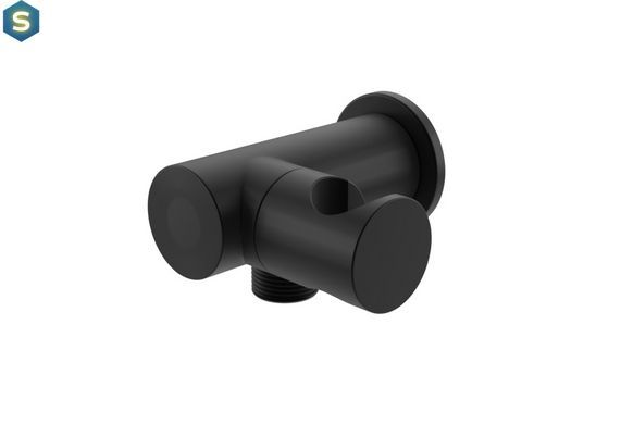 Душова система Kohlman Experience 25 black + BOX прихованого монтажу QW210EBR25, Черный матовый