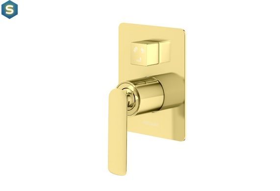 Душова система Kohlman Experience 30 gold + BOX прихованого монтажу KPL-QW211EGDR30, Золотий