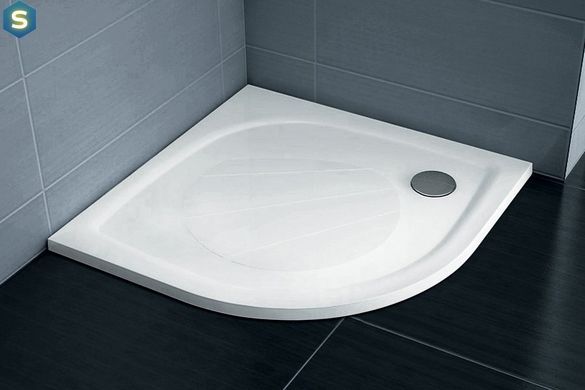 Душовий піддон Ravak Elipso Pro 100х100 білий XA23AA01010