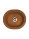 Кухонная мойка Adamant Circum 500x425x180 terra-cotta 633223, Цемент матовый