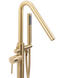Змішувач для ванни Rea Aras brushed gold підлоговий REA-B2719, Золотий