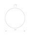 Світильник Nowodvorski 7637 Ring LED 1x7W 3000K 265Lm IP20 Wh