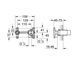 Встраиваемый механизм Grohe Veris F-Digital Veris 32635000