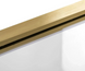Шторка для ванны Rea Elegant 70 brushed gold неподвижная REA-W6600, Универсальная, прозрачный, золотой