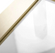 Душові двері Rea Rapid Slide 130 brashed gold REA-K8590, прозорий, золотий