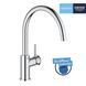 Змішувач для кухні Grohe QuickFix Start Classic 31553001, Хром