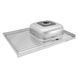 Кухонная мойка Kroner KRP Dekor-6080R (0,6 мм) CV022815, Decor