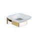 Мыльница VBI Mars brushed gold VBI-040105BG, Золотой