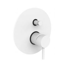 Смеситель для душа Paffoni Light white matt LIG015BO, Белый матовый