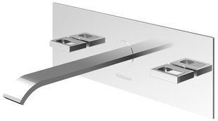 Змішувач для умивальника Kohlman Nexen-S chrome + BOX прихованого монтажу SQW198U, Хром