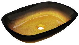 Умивальник Mexen Araks dark gold накладний MEX-24155451, Золотий