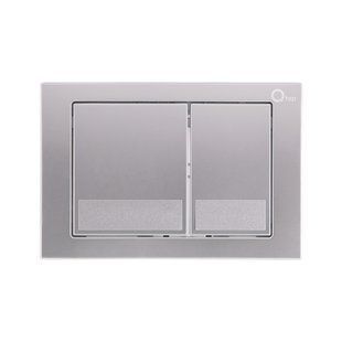 Клавиша смыва Qtap Nest QT0111M06029SAT, Хром матовый