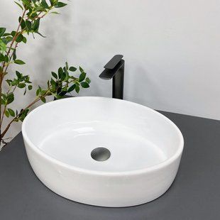 Умывальник (раковина) VBI CEFALU WHITE накладной, Белый