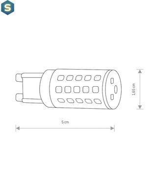 Лампа Nowodvorski 7503 Bulb G9 1x4W 3000K 380Lm Wh
