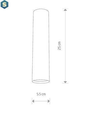Точечный светильник Nowodvorski 6837 Eye GU10 1x35W IP20 Bl