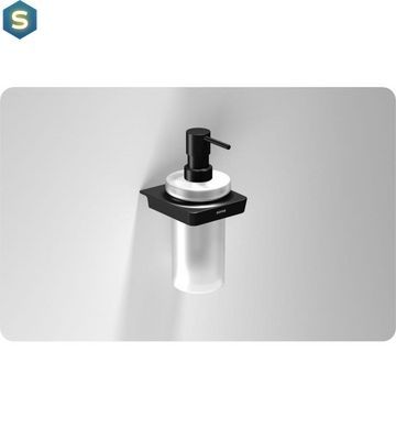 Дозатор рідкого мила Sonia S6 Black 166466, Чорний/золото
