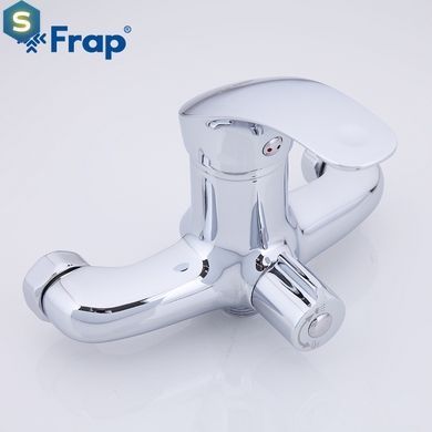 Смеситель для ванны длинный гусак &Oslash;35 Frap 1/10 F2236, Хром