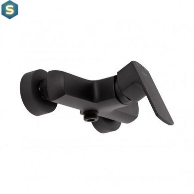 Смеситель для душа Qtap Lipno 4023101CB, Черный матовый