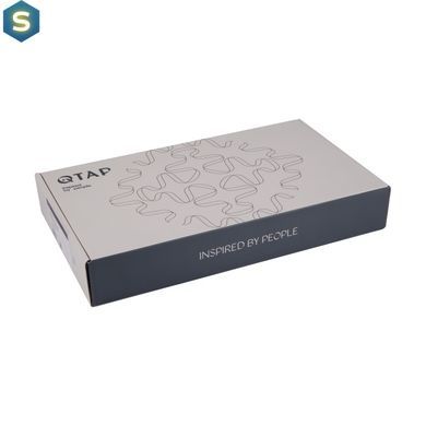 Смеситель для умывальника Qtap Vlasta New высокий QTVLA269GMB45653 Gunmetal Black PVD, Шлифованный черный хром