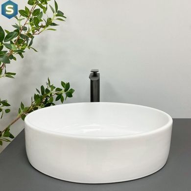 Умывальник (раковина) VBI CEFALU WHITE накладной, Белый