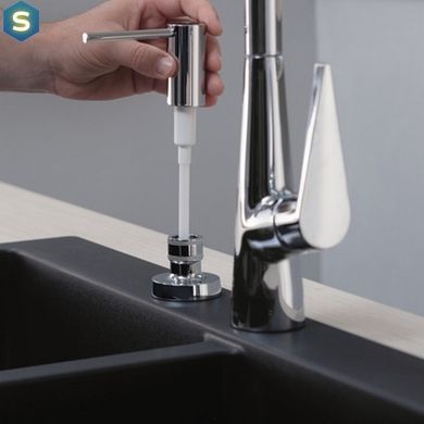 Дозатор кухонний Hansgrohe A41 500 ml врізний хром 40438000