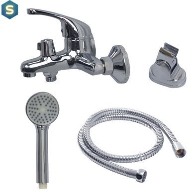 Змішувач для ванни Globus Lux Solly GLSO-0102N, Хром