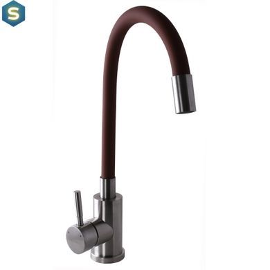 Смеситель для кухни Globus Lux Alpen SUS-203SBR, Цемент матовый