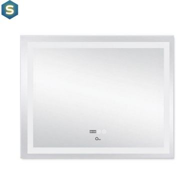Зеркало Qtap Mideya с антизапотеванием (DC-F614) 1000x800 QT2078F614W, Белый