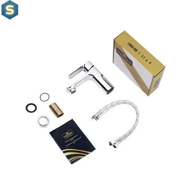 Смеситель для раковины Kroner KRM Main - C010 CV018617, Хром