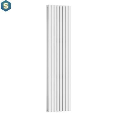 Вертикальный радиатор Navin Ellipse Double 480x1800-8, anticor, белый 10-012033-4880, Белый
