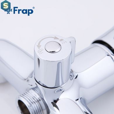 Смеситель для ванны длинный гусак &Oslash;35 Frap 1/10 F2236, Хром