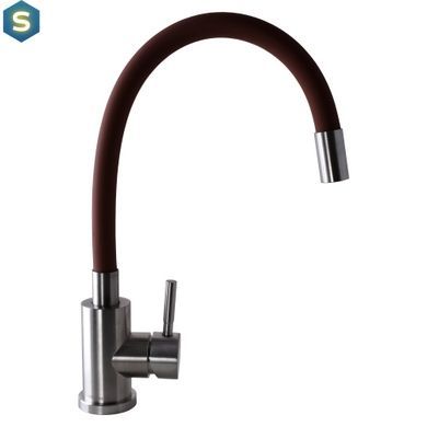 Смеситель для кухни Globus Lux Alpen SUS-203SBR, Цемент матовый