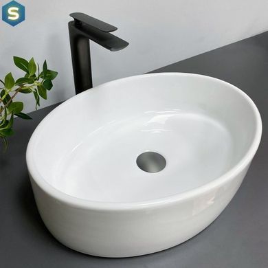 Умывальник (раковина) VBI CEFALU WHITE накладной, Белый